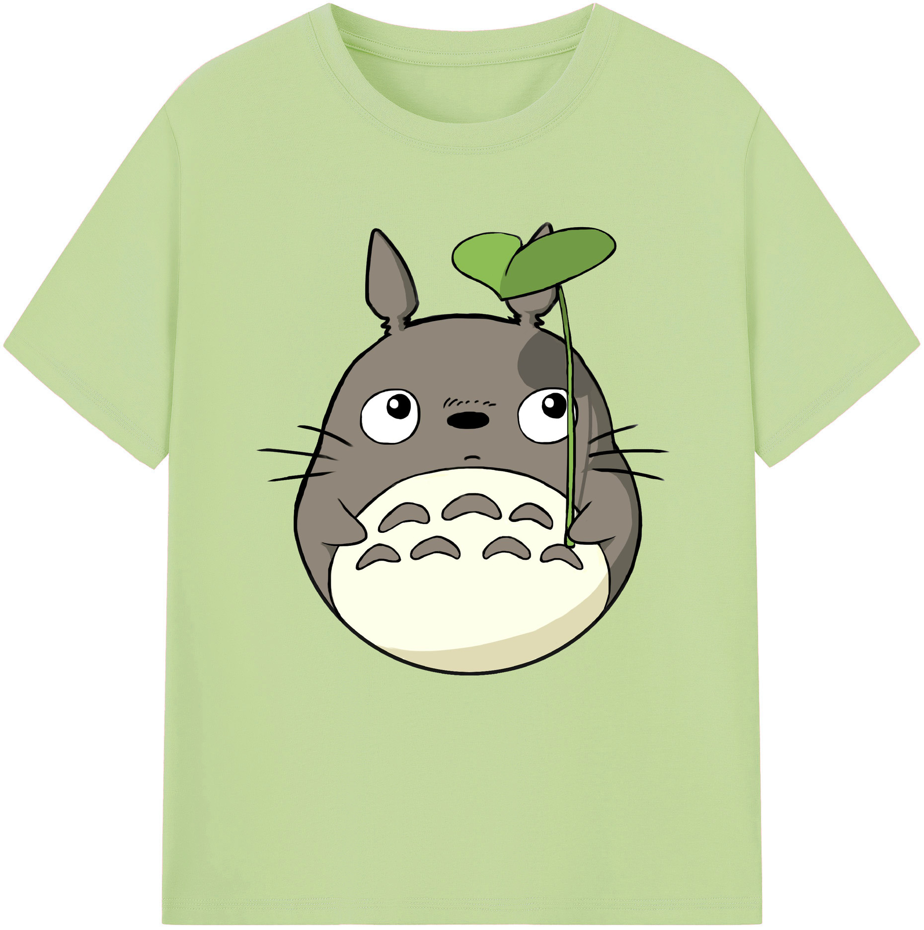 （画像用） となりのトトロ 草壁メイ 草壁サツキ My Neighbor Totoro Satsuki Kusakabe Mei Kusakabe 綿100％半袖Tシャツ（フロントプリント）